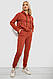 Спортивний костюм жіночий двонитка, колір теракотовий, 214R1419-001, фото 3