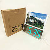 Настільний годинник з електронною індикацією DS-6608, Настільний годинник з підсвічуванням VQ-80, фото 9