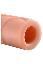 Насадка на член, що подовжує +7.6 см Pipedream X-Tensions тілесна, 22.8 х 4.4 см, фото 3