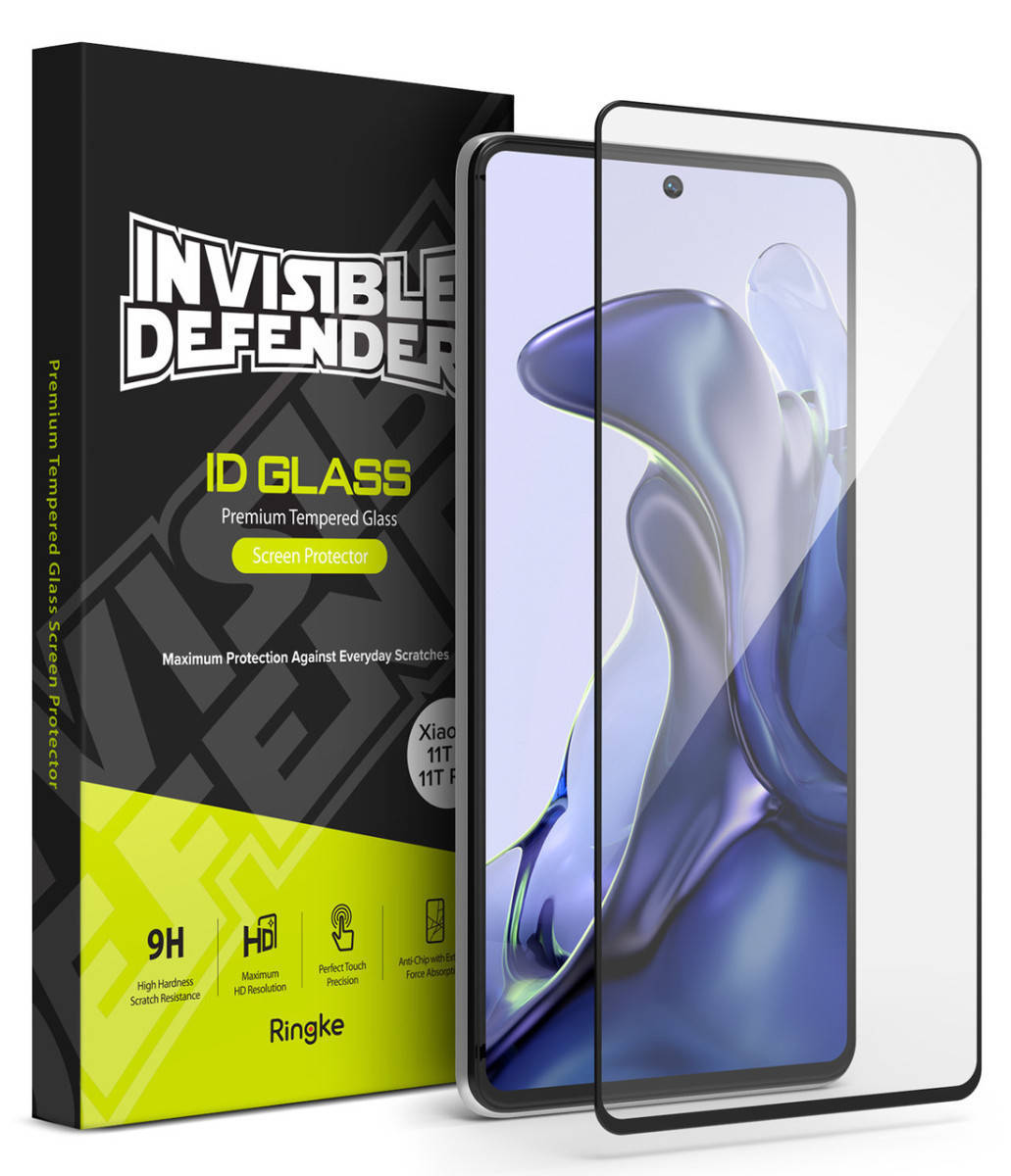 

Защитное стекло Fusion Invisible Defender Full Cover Glass для Xiaomi 11T/ 11T Pro Black (G4as070), Черный