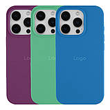 Чохол Silicone Case Full Size (AA) для iPhone 16 Pro Max Колір 55.Pine Green, фото 2