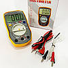 Універсальний електронний мультиметр HAOYUE, Тестер електропроводки, Мультиметр побутовий ZA-76, фото 4