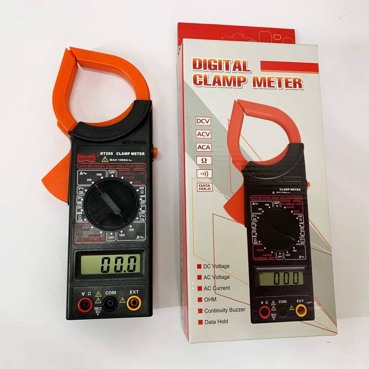 Електронний тестер мультиметр HAOYUE DT266, Цифровий мультиметр для дому для дому та роботи NR-78, фото 1