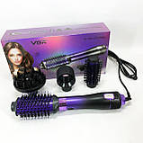 Професійний фен з іонізацією і термозахистом, Фен для красивої укладки волосся з режимом іонізації MX-39, фото 5