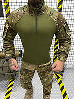 Військова чоловіча сорочка тактична Ubacs Multicam v2 Флісовий убакс Осінь/Зима Сорочка убакс фліс