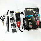 Електромашинка для волосся Gemei, Професійний бездротовий тример, Тример для стрижки волосся потужний EW-62, фото 8