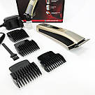 Професійна окантовочна машинка для стрижки волосся, Чоловічий набір для стрижки волосся бездротовий IA-86, фото 4