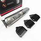 Професійна бритва-машинка для стрижки волосся GEMEI GM-6112 Машинка для стрижки короткої GA-37, фото 8