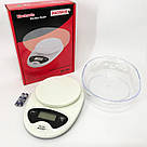 Кухонні ваги з чашею з тарою, Електронні ваги для приготування їжі чашею для кухні GW-91, фото 3