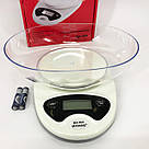 Кухонні ваги з чашею з тарою, Електронні ваги для приготування їжі чашею для кухні GW-91, фото 4
