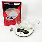 Кухонні ваги з чашею з тарою, Електронні ваги для приготування їжі чашею для кухні GW-91, фото 6