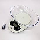 Кухонні ваги з чашею з тарою, Електронні ваги для приготування їжі чашею для кухні GW-91, фото 8