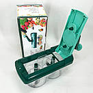 Тертка для овочів з піддоном, Ручной измельчитель овощерезка, Овочерізка для дачі ZN-77, фото 3