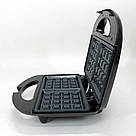 Вафлі домашні у вафельниці електричній Domotec MS-7705, Функціональна вафельниця, Електрична вафельниця YD-52, фото 9