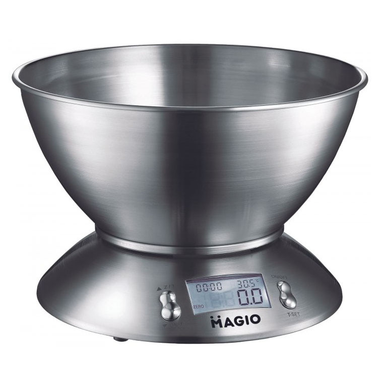 Ваги кулінарні для кухні MAGIO MG-695, Кухонні ваги з вимірюванням об'єму кухонні в подарунок CK-45, фото 1