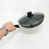 Туристичні сковорідки купити недорого, Якісна сковорода для дому, Сковорода зручна для кухні PY-75, фото 6
