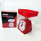 Ваги для кухні на батарейках з екраном MATARIX MX-405 5 кг красные, Настільні ваги для кухні з чашею FQ-94, фото 7