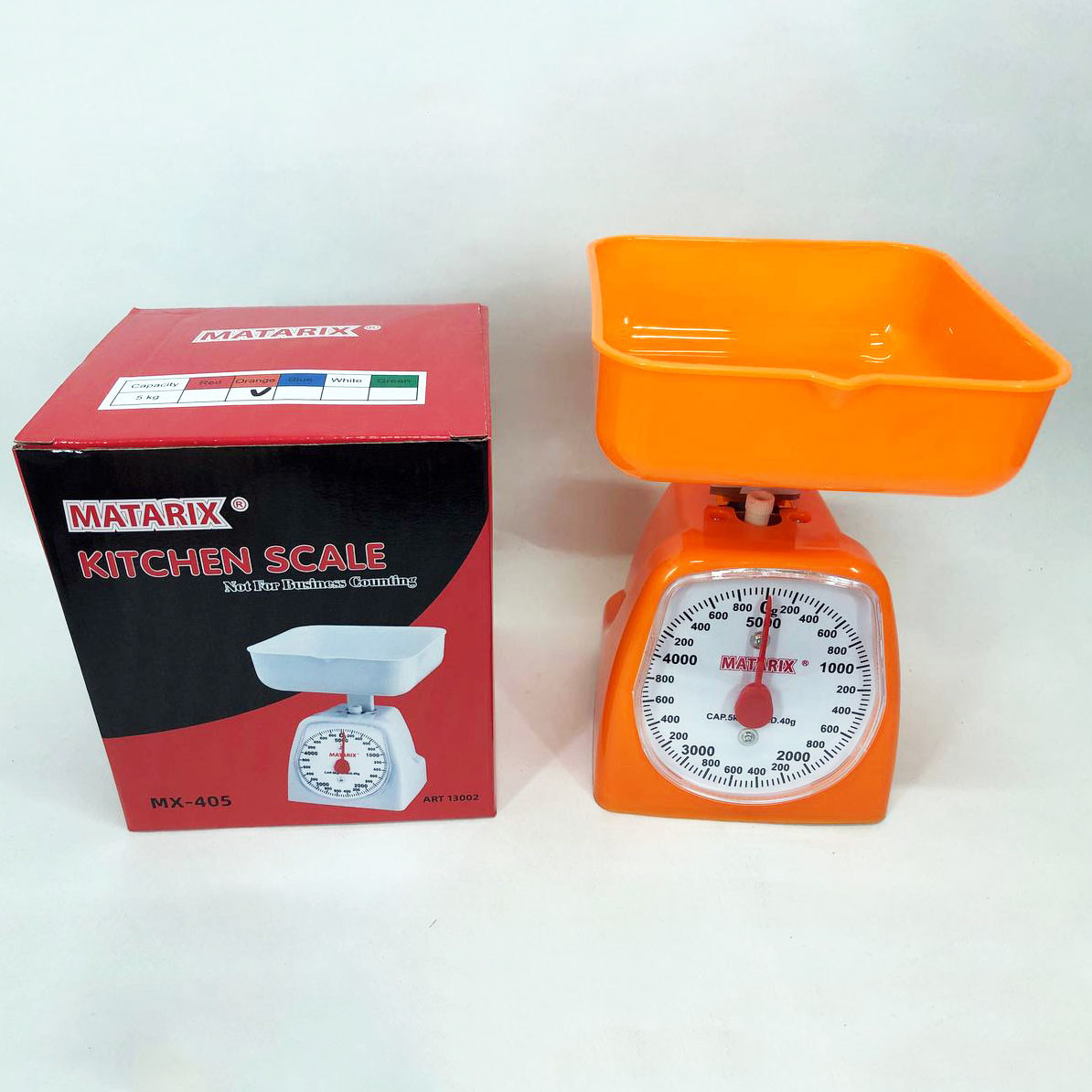 Побутові ваги з чашею MATARIX MX-405 5 кг, Ваги кухонні в подарунок Електричні кухонні TV-87, фото 1