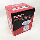 Побутові ваги з чашею MATARIX MX-405 5 кг, Ваги кухонні в подарунок Електричні кухонні TV-87, фото 7