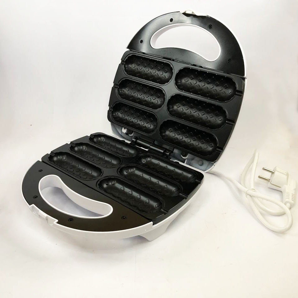 Вафельниця з антипригарним Domotec Germany KB-888, Мультипекар вафельниця електро ZH-30, фото 1