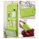 Органайзер дорожній сумочка Travel Storage Bag косметичка. Колір: зелений EF-87, фото 4