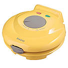 Вафельниця з антипригарним покриттям Magio MG-397 750Вт, Вафельниця для приготування віденських вафель QE-73, фото 3