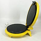 Вафельниця з антипригарним покриттям Magio MG-397 750Вт, Вафельниця для приготування віденських вафель QE-73, фото 4