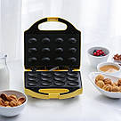 Міні вафельниця MAGIO МG-391, Побутова вафельниця, Вафельниця електро Електрична GH-38, фото 3