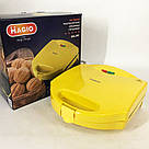 Міні вафельниця MAGIO МG-391, Побутова вафельниця, Вафельниця електро Електрична GH-38, фото 4