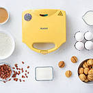 Міні вафельниця MAGIO МG-391, Побутова вафельниця, Вафельниця електро Електрична GH-38, фото 5