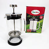 Френч-прес з хорошого матеріалу, Домашній френч-прес, Ручний френч прес для чаю Простий WO-74, фото 4