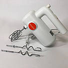 Надійний невеликий міксер для кухні MAGIO MG-232, Міксер для кремів і мусів Кращий ручний JR-36, фото 8