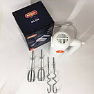 Надійний невеликий міксер для кухні MAGIO MG-232, Міксер для кремів і мусів Кращий ручний JR-36, фото 4