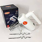 Надійний невеликий міксер для кухні MAGIO MG-232, Міксер для кремів і мусів Кращий ручний JR-36, фото 3