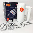 Надійний невеликий міксер для кухні MAGIO MG-232, Міксер для кремів і мусів Кращий ручний JR-36, фото 9