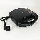 Бутербродниця гриль сендвічниця, Бутербродниця мультимейкер, бутербродниці настільний гриль DK-72, фото 2