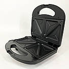 Бутербродниця гриль сендвічниця, Бутербродниця мультимейкер, бутербродниці настільний гриль DK-72, фото 3