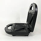 Бутербродниця гриль сендвічниця, Бутербродниця мультимейкер, бутербродниці настільний гриль DK-72, фото 6