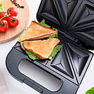 Бутербродниця для сніданків, Сендвічниця бутербродів, Електробутербродниця, Бутербродниця побутова EH-76, фото 7