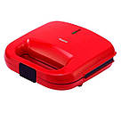 Електрична сендвічниця-бутербродниця, Бутербродниця гриль сендвічниця, Бутербродниця гриль NM-77, фото 10