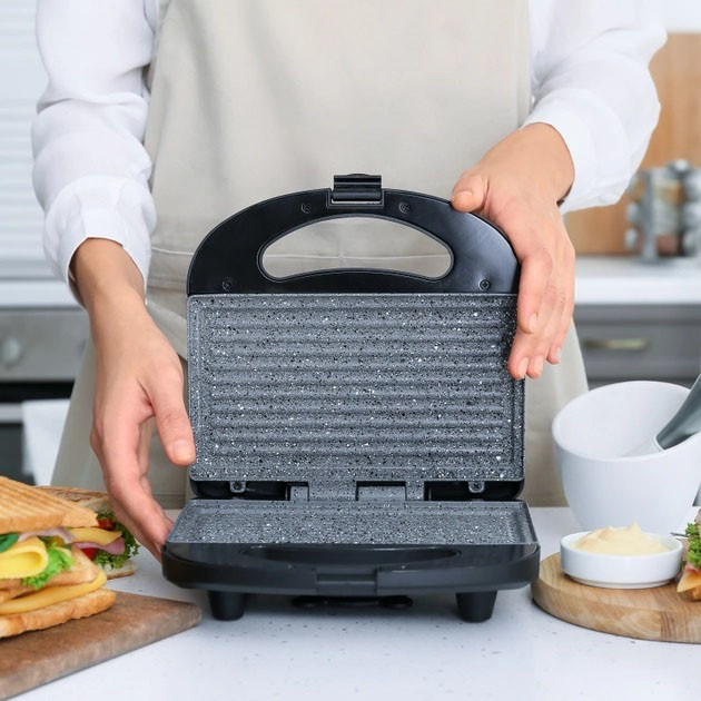 Гриль барбекю електричний для дому MAGIO MG-367 780 Вт, що розкладається, Електричний гриль для м'яса UP-51, фото 1