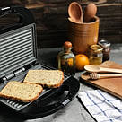 Гриль барбекю електричний для дому MAGIO MG-367 780 Вт, що розкладається, Електричний гриль для м'яса UP-51, фото 7