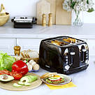 Тостер на 2 скибочки з регулюванням температури, Легкий у використанні тостер Хороший для хліба XE-92, фото 10