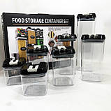 Баночка для спецій на рейлінг FOOD, Набір спецівниць для спецій спецівники Набір кухню FD-13, фото 7