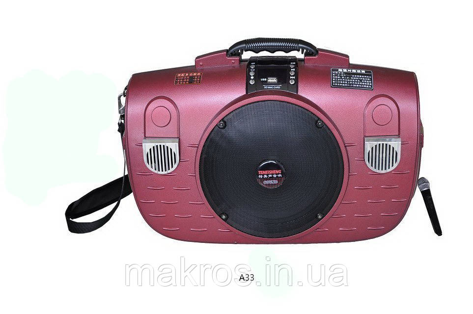 Акустика комбік A33 Bluetooth. FM-тюнер