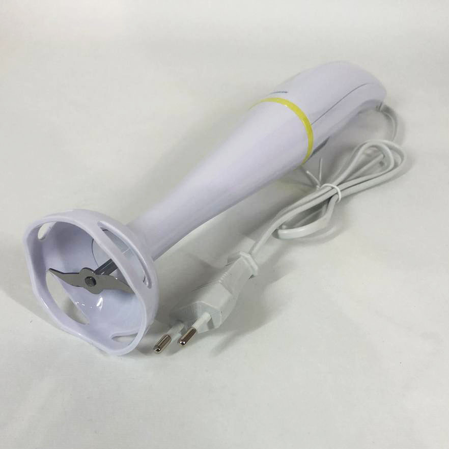 Електричний блендер для збивання, Занурювальний блендер з металевим корпусом, Кухонний комбайн для дачі MT-39, фото 1