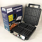 Вафельниця для баб вафель SeaBreeze, Якісна вафельниця для вафель з безпечним покриттям IS-80, фото 5