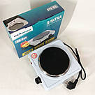 Плита електрична настільна електроплитка Sea Breeze SB-060 белая, Дискова плита для дому RM-62, фото 5