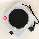 Плита електрична настільна електроплитка Sea Breeze SB-060 белая, Дискова плита для дому RM-62, фото 6