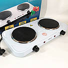 Маленька електроплита настільна Sea, Портативна плита для кухні, Міні-плита для дому FZ-60, фото 9